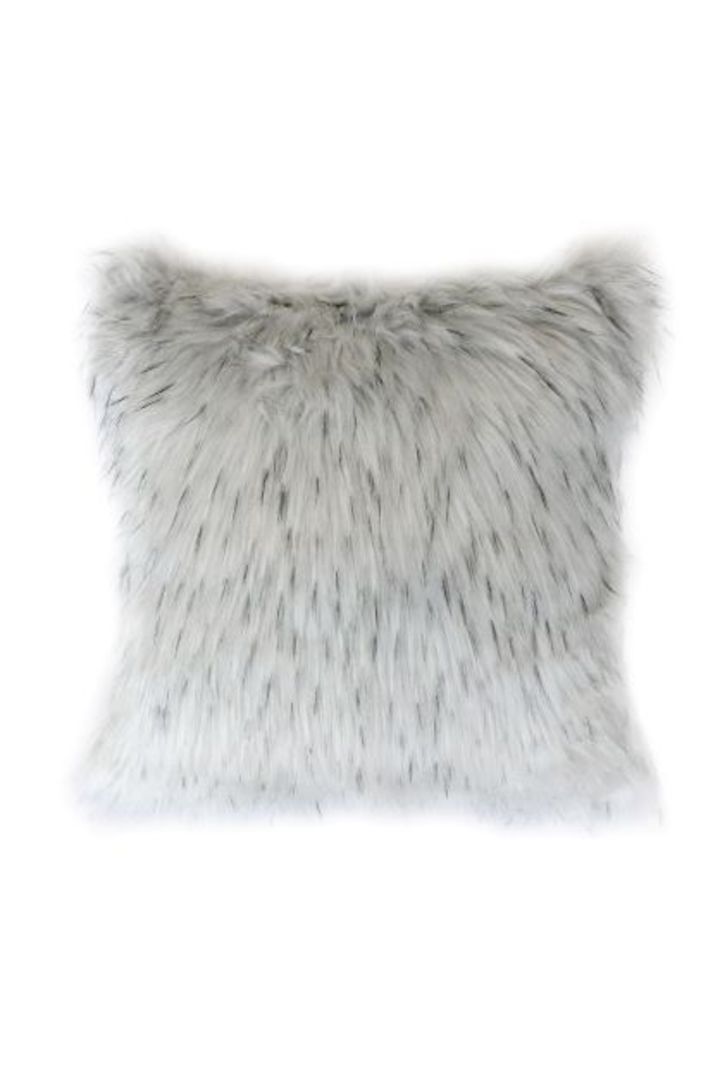 Heirloom Exotic Faux Fur - Cushion / Throw -  Alpine Coyote image 7